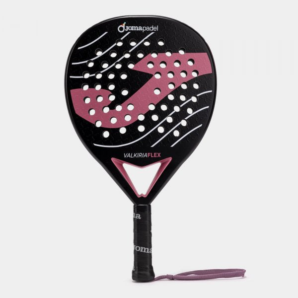 Raquete de padel Valkiria Flex Preto Rosa JOMA — vista 6