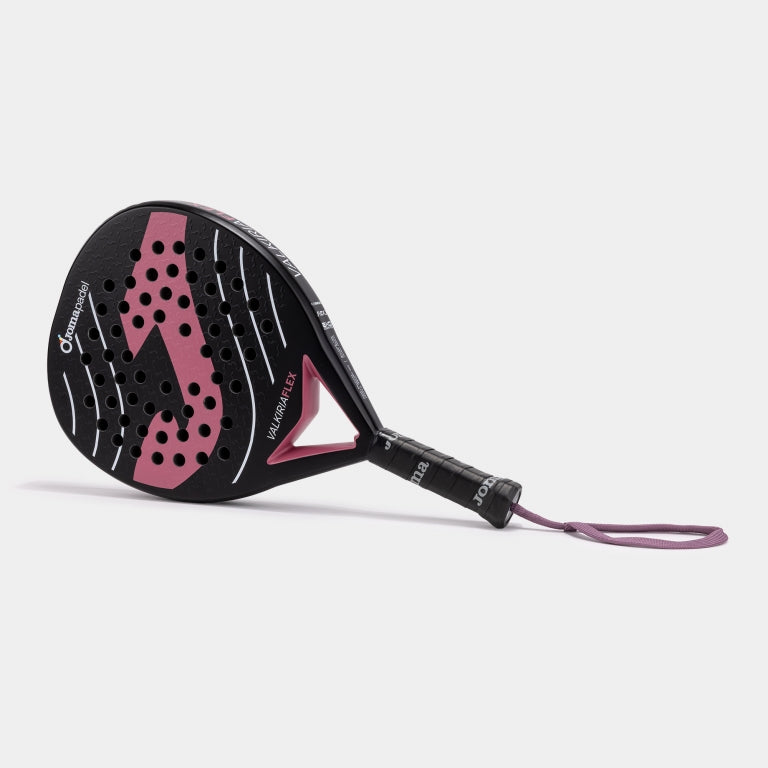Raquete de padel Valkiria Flex Preto Rosa JOMA — vista 3