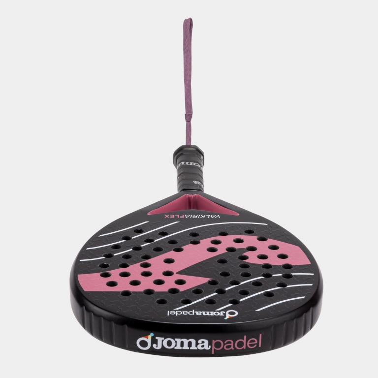 Raquete de padel Valkiria Flex Preto Rosa JOMA — vista 8