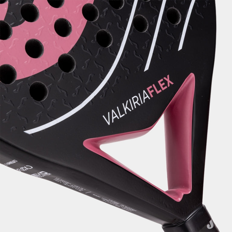 Raquete de padel Valkiria Flex Preto Rosa JOMA — vista 7