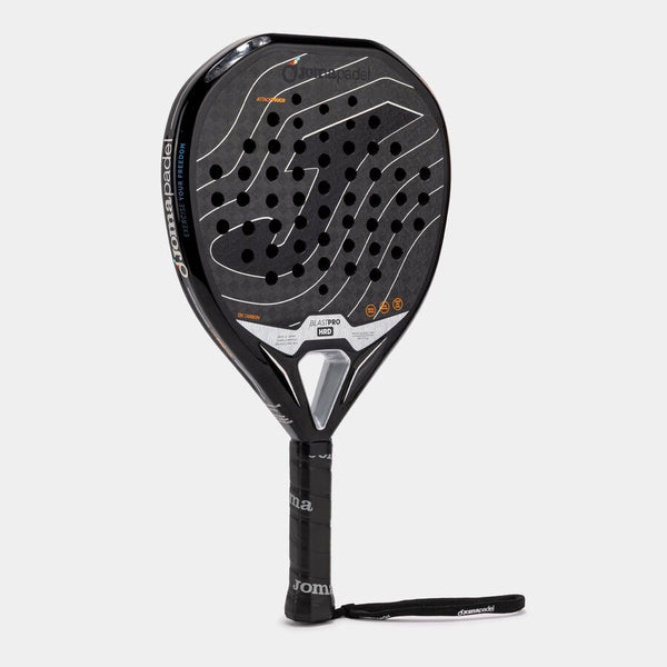 Joma Blast Pro HRD – Raquete de Padel em Carbono 12K – Preto/Cinzento