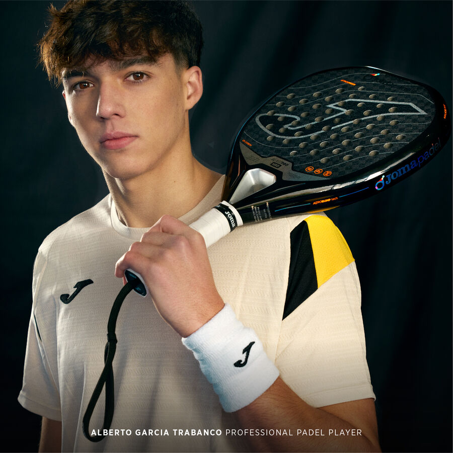 Joma Blast Pro HRD – Raquete de Padel em Carbono 12K – Preto/Cinzento