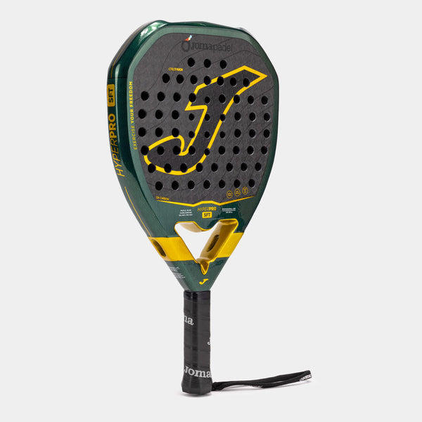Joma Hyper Pro SFT – Raquete de Padel em Carbono 12K – Verde/Preto