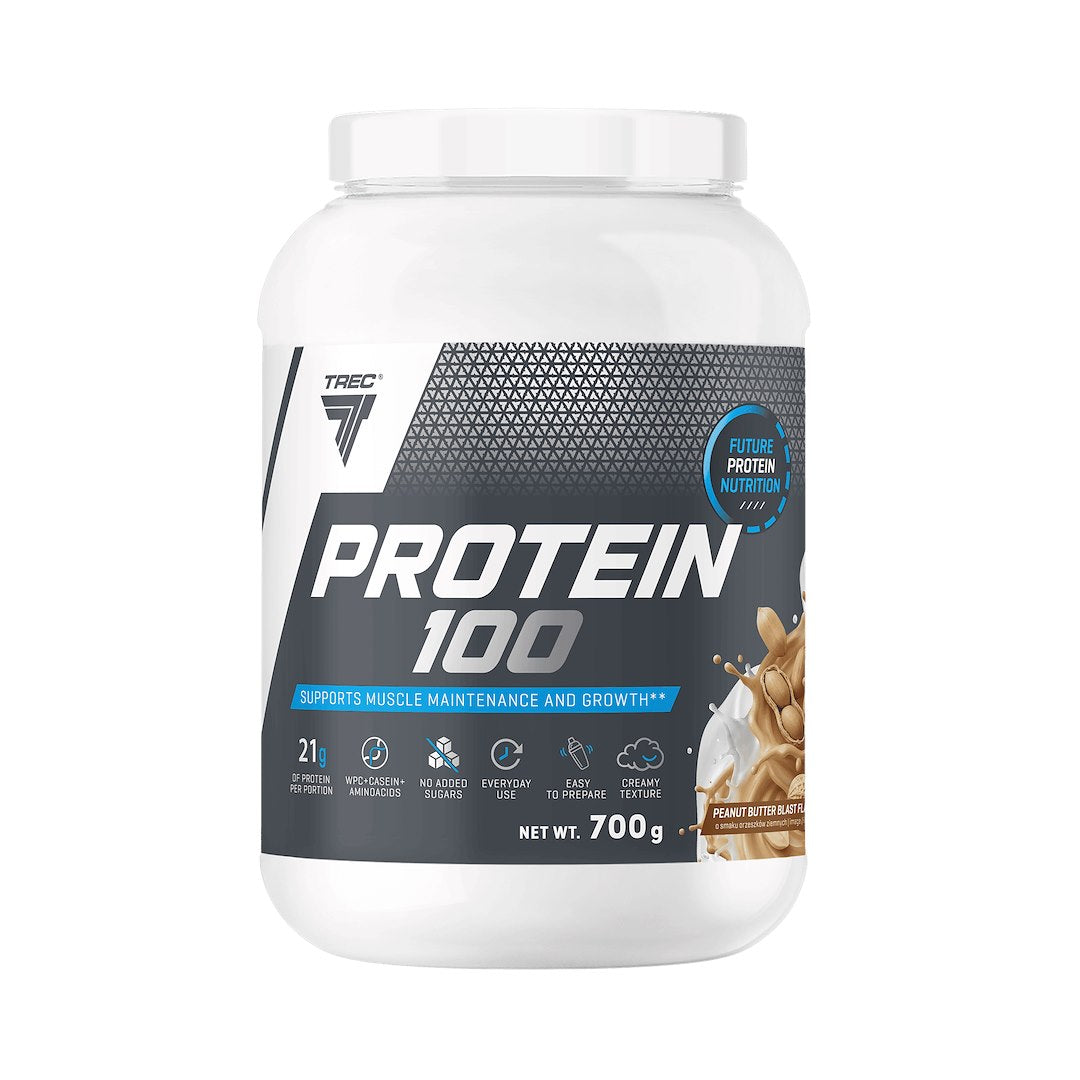 Proteína 100 – Whey e Caseína – 700 g - Trec Nutrition
