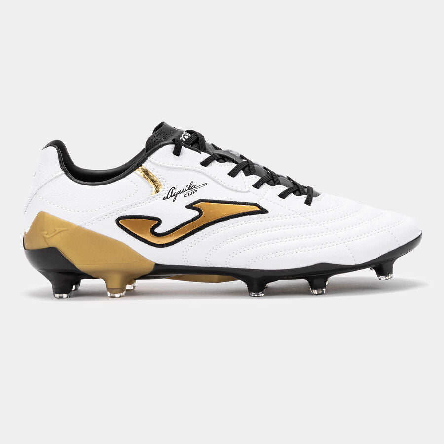 Chuteiras Aguila Cup 26 terreno forme FG branco