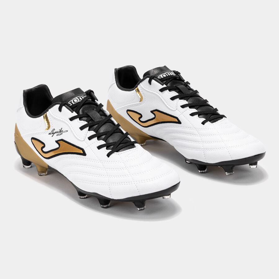 Chuteiras Aguila Cup 26 terreno forme FG branco