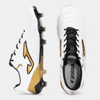 Chuteiras Aguila Cup 26 terreno forme FG branco