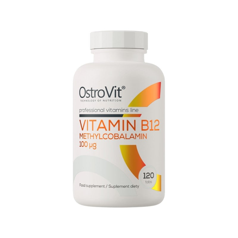Vitamina B12 Metilcobalamina 100 µg – 120 Comprimidos - Ostrovit