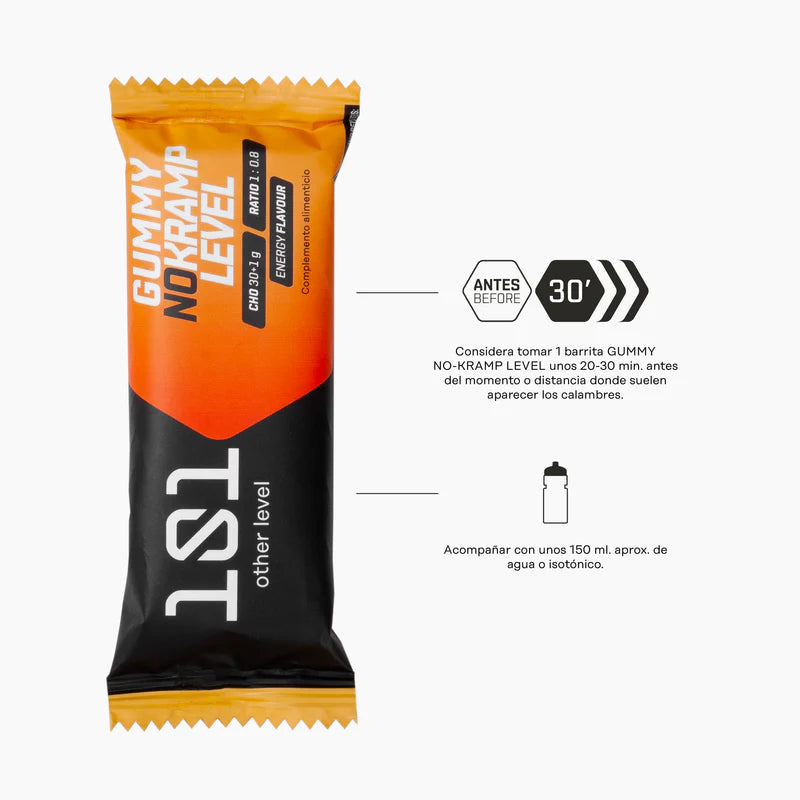 Goma energética anti-cãibras 101 Other Level, sabor energy, 41g — vista 4