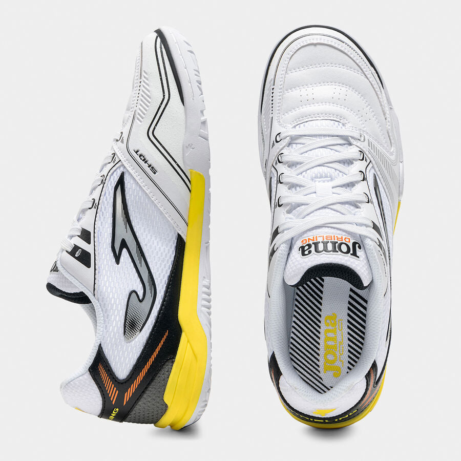 Sapatilhas futsal Dribling 26 indoor branco