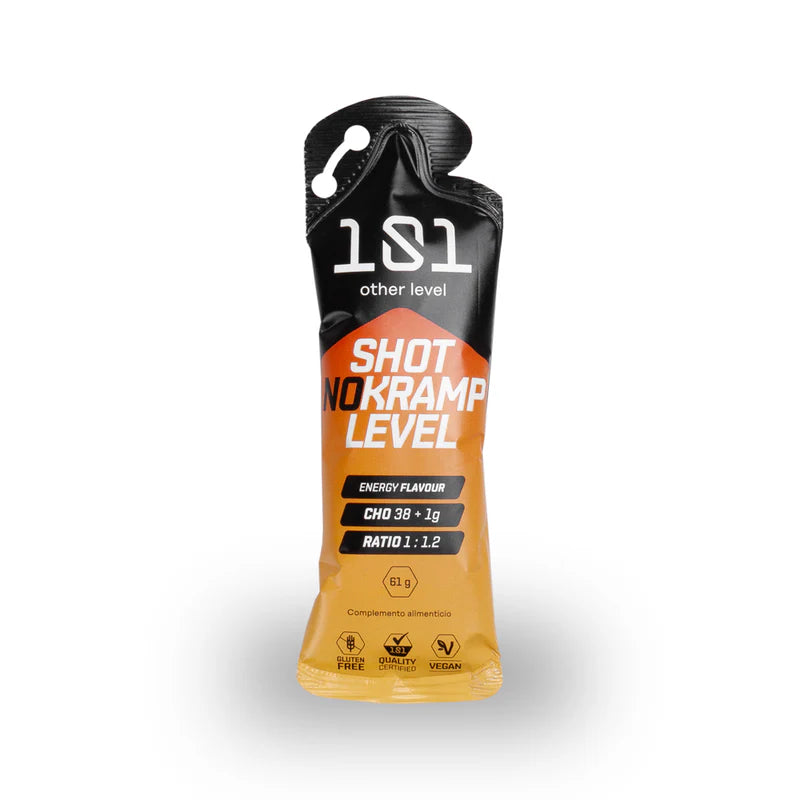 GEL SHOT NO-KRAMP Anti-Cãibras 61g da 101 Other Level, sabor energy