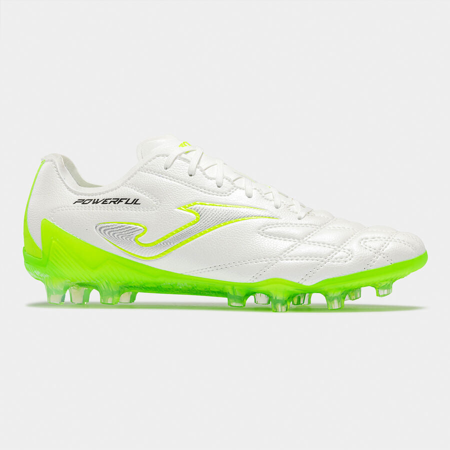 Chuteiras Powerfull 26 terreno forme FG branco