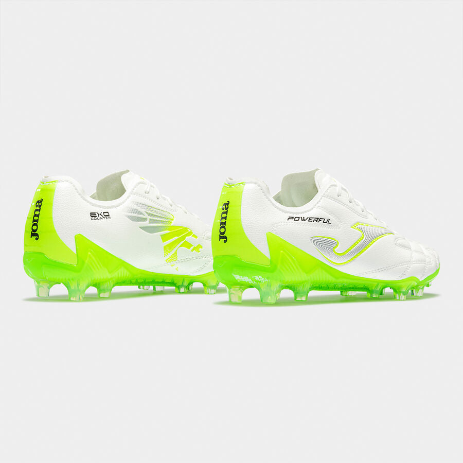 Chuteiras Powerfull 26 terreno forme FG branco