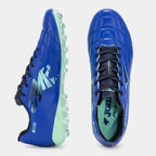 Chuteiras Powerfull 26 relva artificial AG azul royal