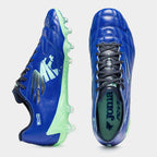 Chuteiras Powerfull 26 terreno forme FG azul royal