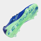 Chuteiras Powerfull 26 terreno forme FG azul royal