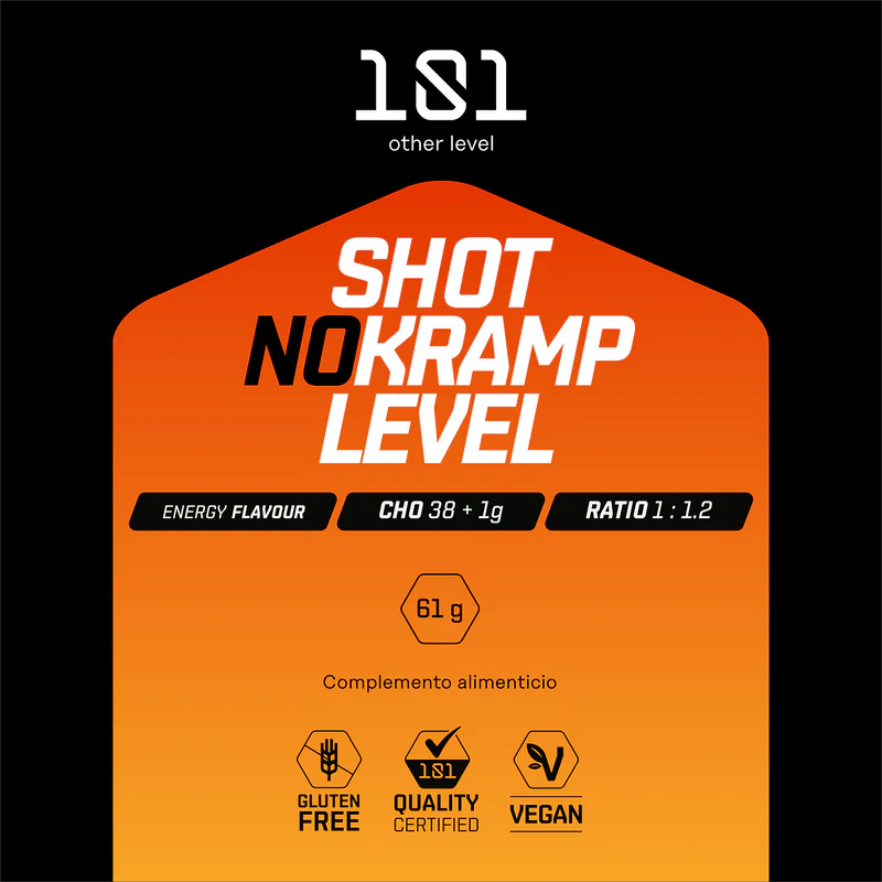 GEL SHOT NO-KRAMP Anti-Cãibras 61g da 101 Other Level, sabor energy — vista 5