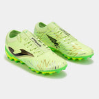 Chuteiras Striker 26 relva artificial AG verde fluorescente