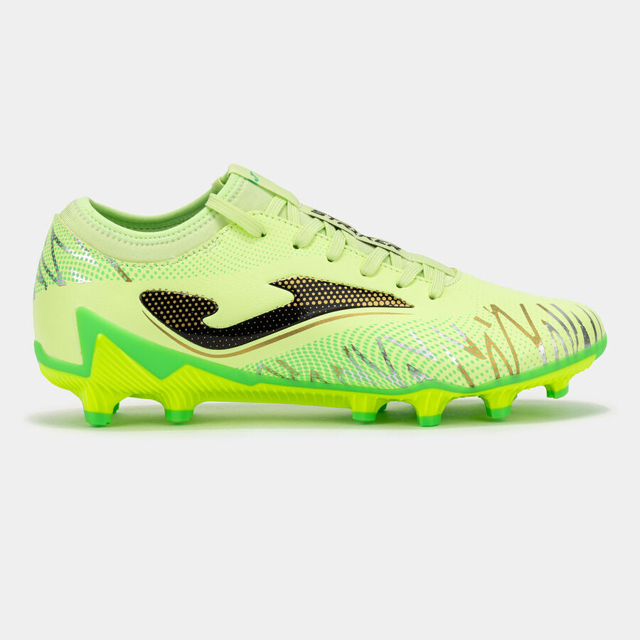 Chuteiras Striker 26 terreno forme FG verde fluorescente