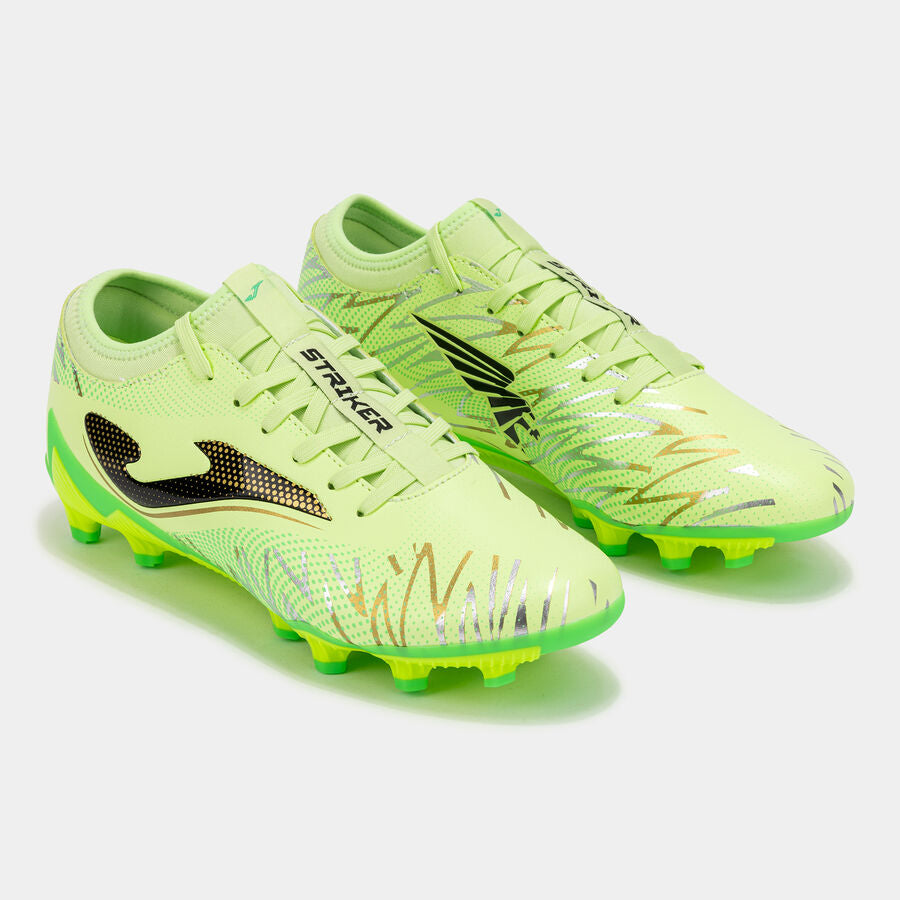 Chuteiras Striker 26 terreno forme FG verde fluorescente