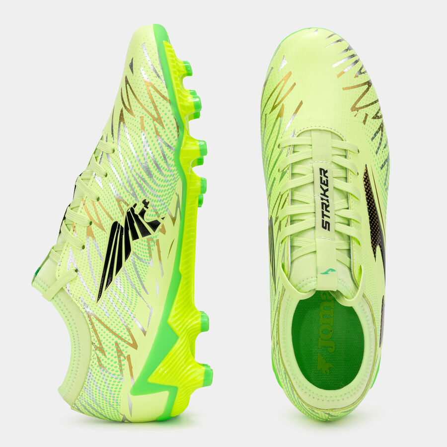 Chuteiras Striker 26 terreno forme FG verde fluorescente