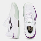 Sapatilhas Ace Lady 24 Argila Mulher Branco Roxo