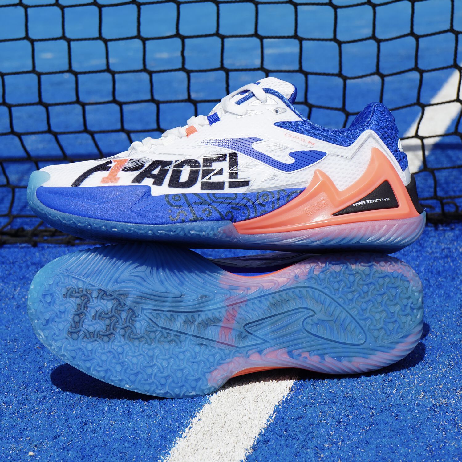 Zapatillas Open 25 A1 Padel Unisex Blancas