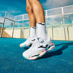 Smash 25 Clay Unisex White Colorful Sneakers 