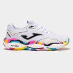 Smash 25 Clay Unisex White Colorful Sneakers 