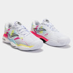 Smash Lady 25 Clay Women's White Sneakers