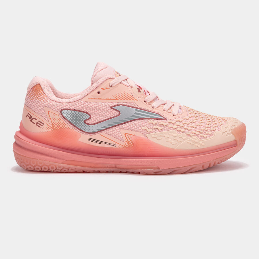 Sapatilhas Ace Lady 25 pista dura mulher rosa