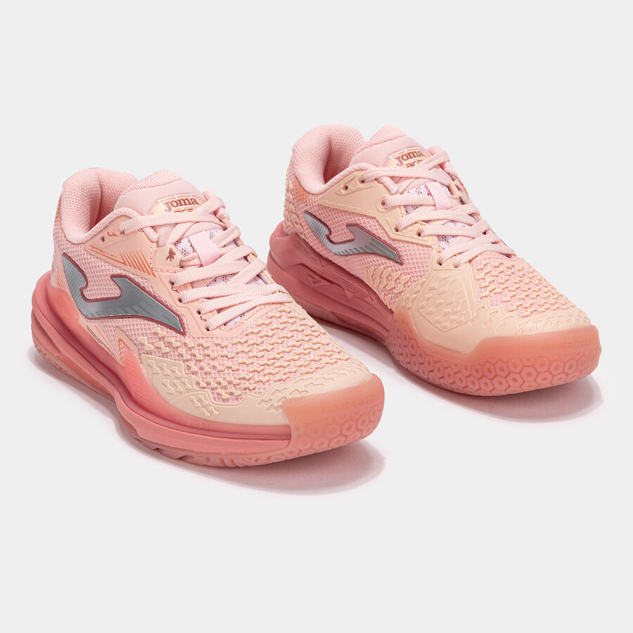 Sapatilhas Ace Lady 25 pista dura mulher rosa