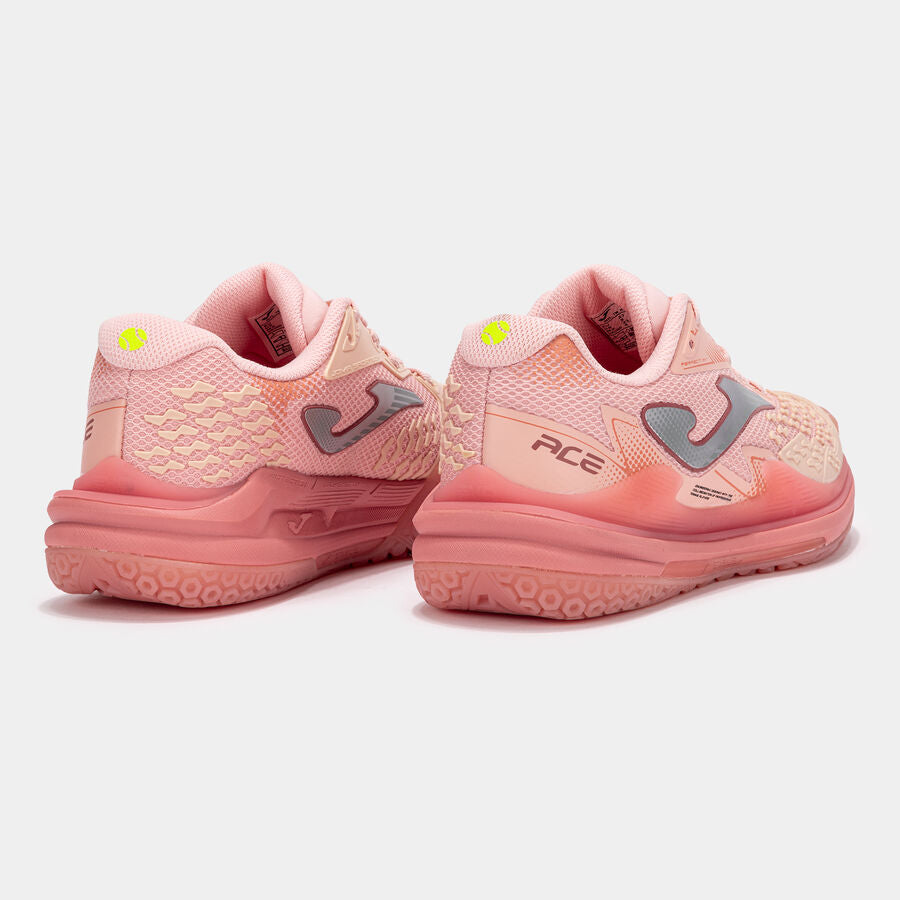 Sapatilhas Ace Lady 25 pista dura mulher rosa