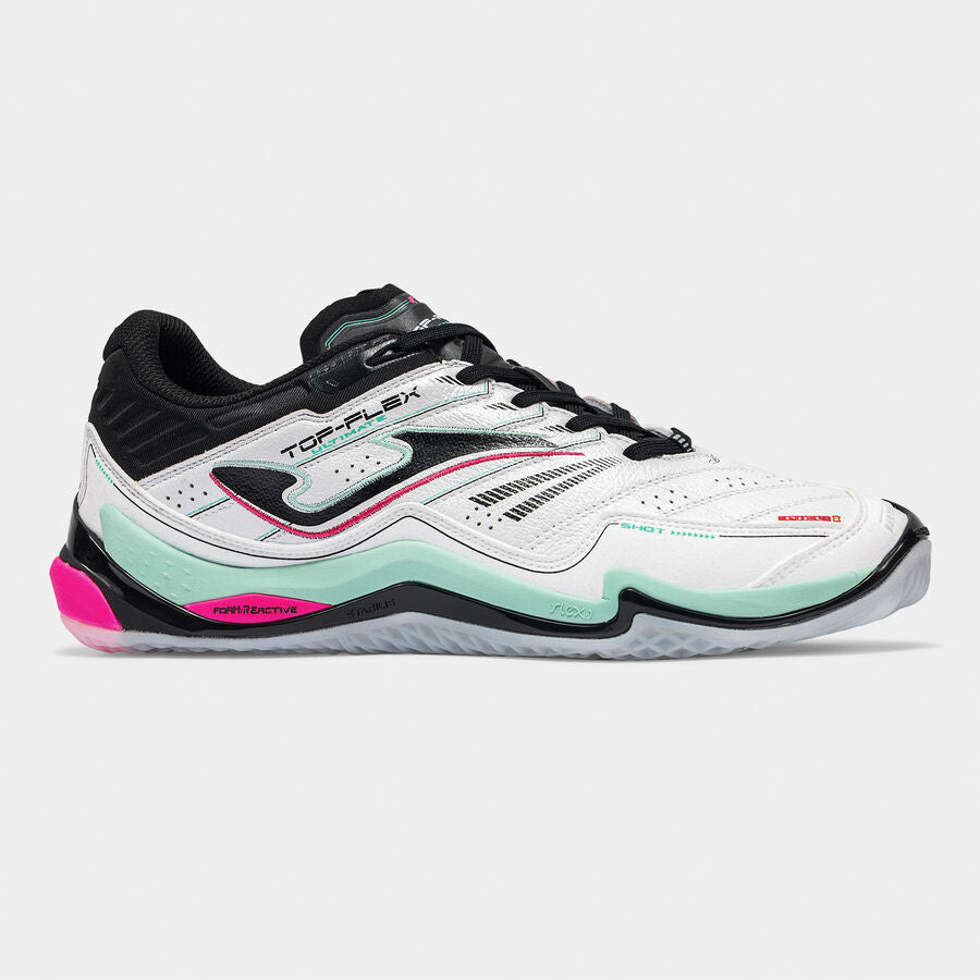 Sapatilhas futsal Top Flex Ultimate 26 indoor branco preto