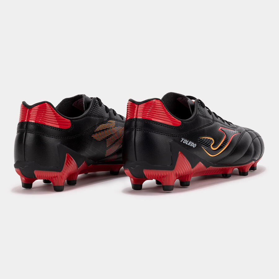 Chuteiras Toledo 26 terreno forme FG preto