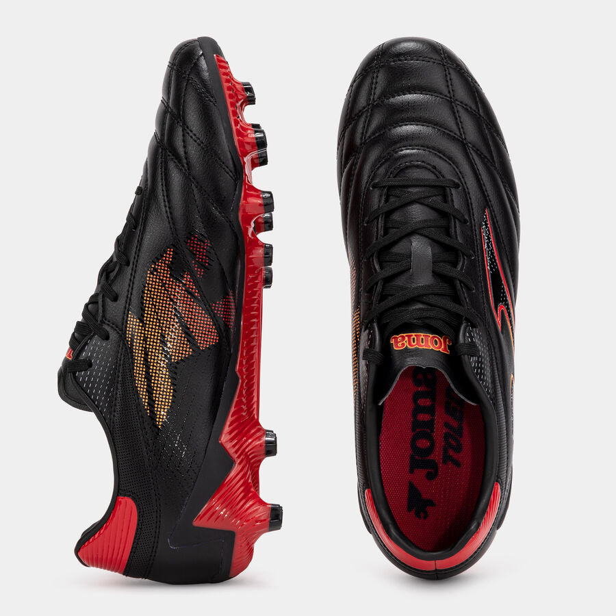 Chuteiras Toledo 26 terreno forme FG preto