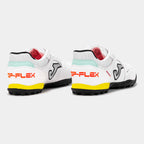 Chuteiras Top Flex 26 relva branco