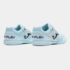 Sapatilhas futsal Top Flex 26 indoor azul-turquesa