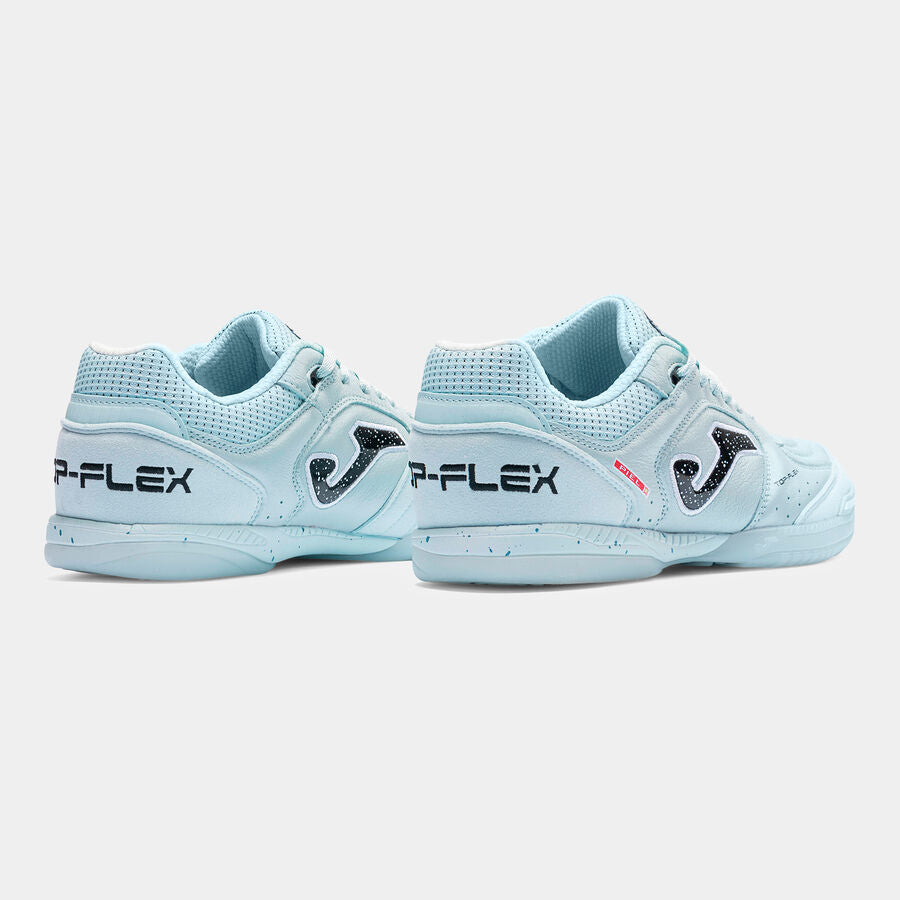 Sapatilhas futsal Top Flex 26 indoor azul-turquesa