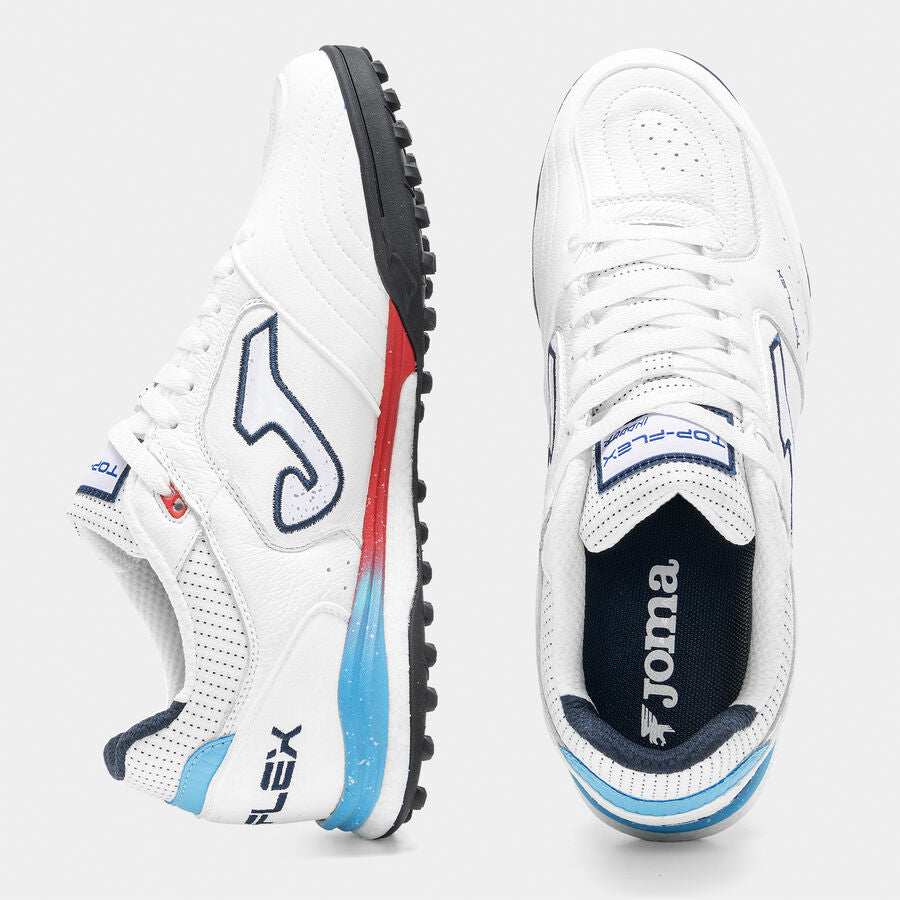 Chuteiras Top Flex Rebound 26 relva branco
