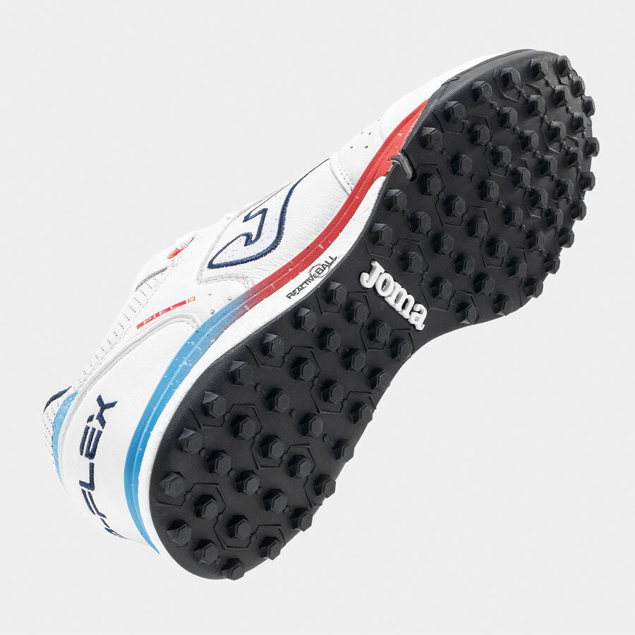 Chuteiras Top Flex Rebound 26 relva branco