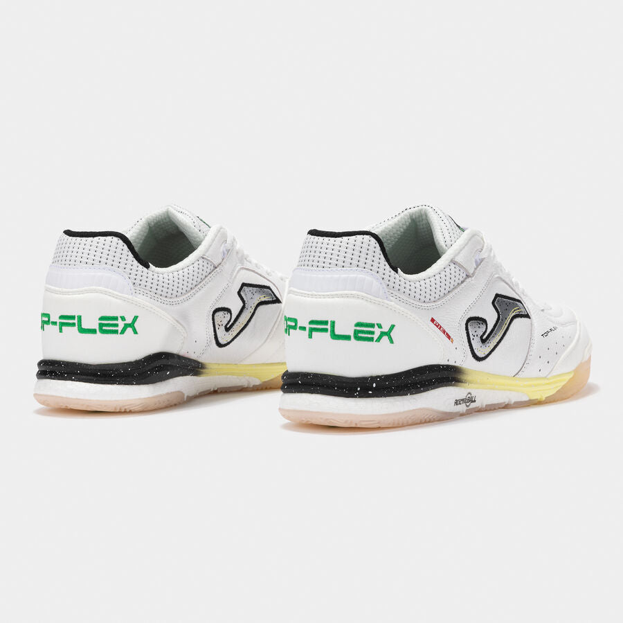 Sapatilhas Joma Top Flex Rebound 2502 White Indoor para futsal em pisos interiores — vista 3