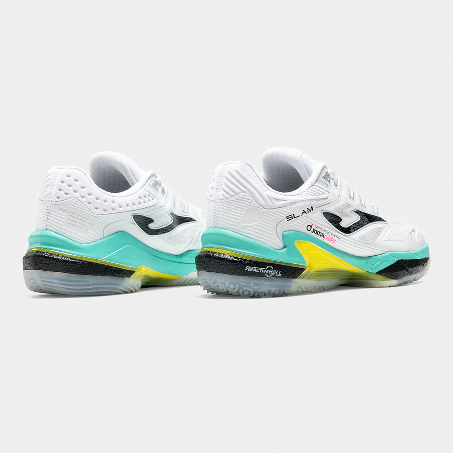 Sapatilhas de padel Joma SLAM MEN 2632 WHITE — vista 3