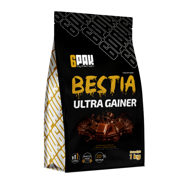 Bestia Ultra Gainer 1kg 6PAK Nutrition