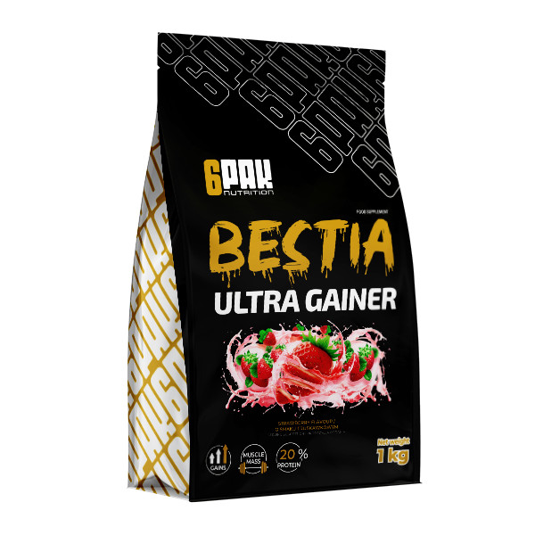 Bestia Ultra Gainer 1kg 6PAK Nutrition