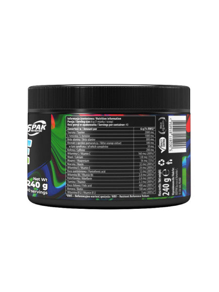 Pré-Treino Craze 240g 6PAK Nutrition