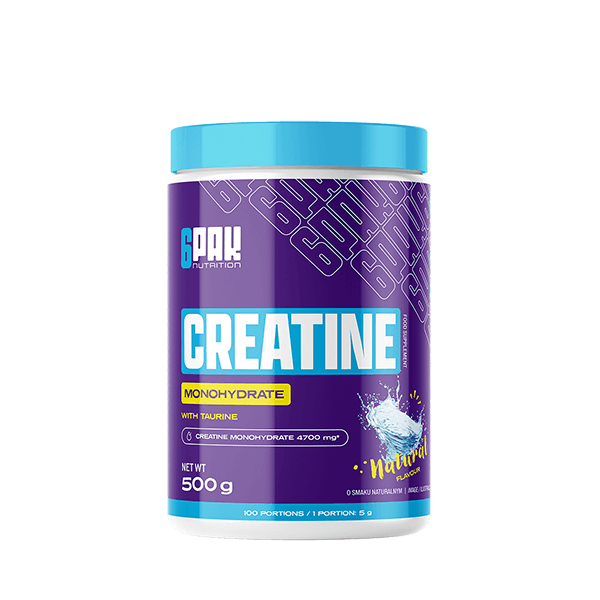 Creatina Monohidratada em pó 6PAK Nutrition 300g
