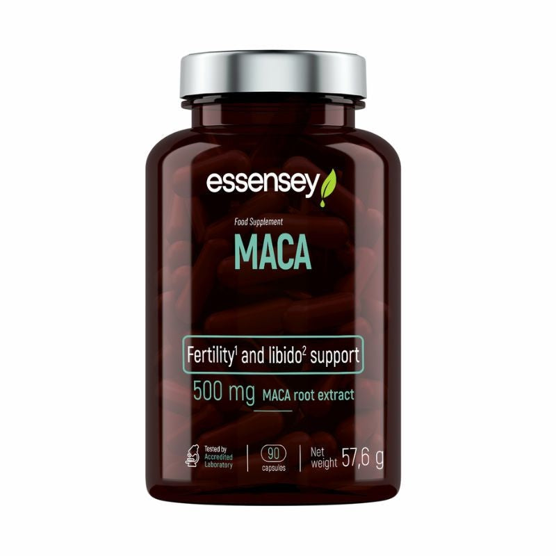 Maca 500 mg – Extrato de Maca Peruana – 90 Cápsulas - Essensey