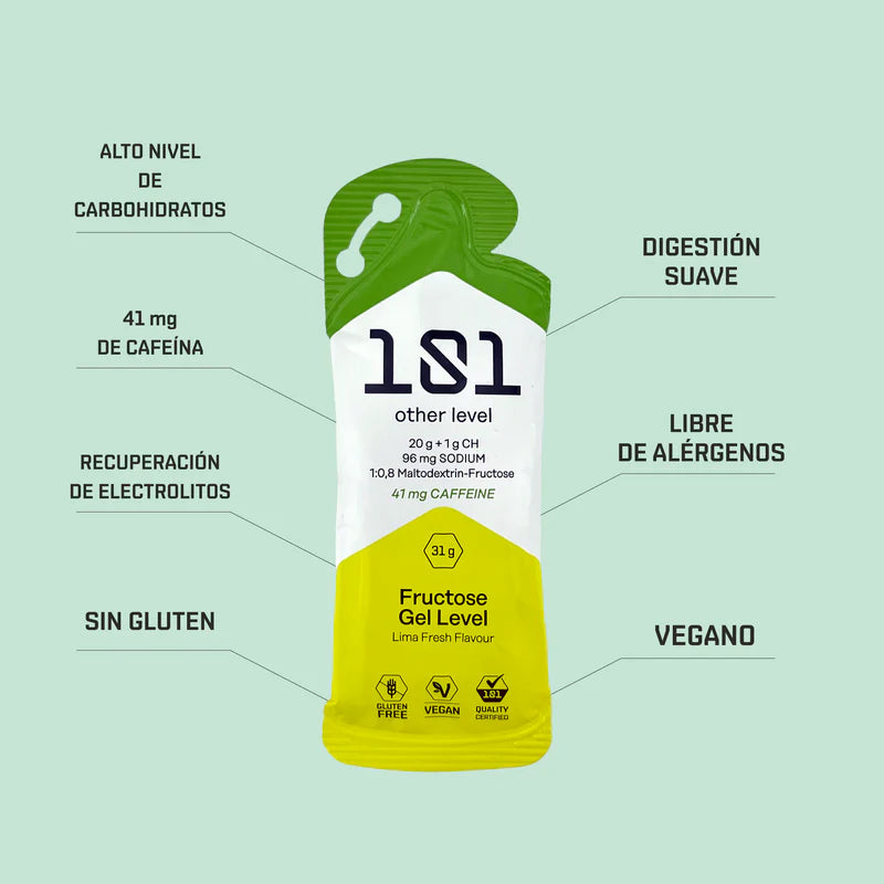 Gel Energético 31g com cafeína 101 Other Level