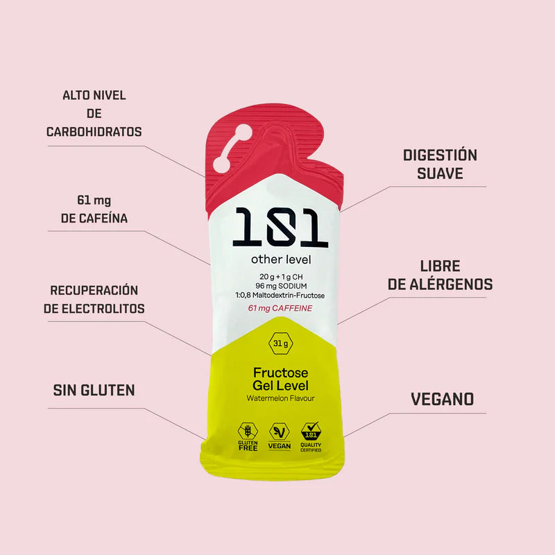 Gel Energético 31g com cafeína 101 Other Level